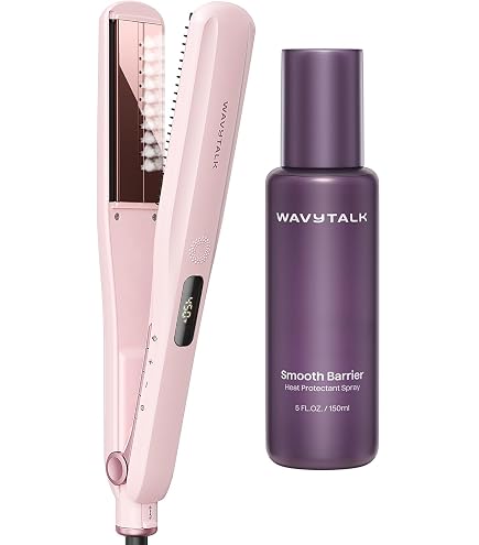 Amazon.com : Wavytalk Steam Sesh Hair Straightener and Heat